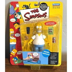2000 World of Springfield Simpsons Figure - Homer Simpson - NIB 99101